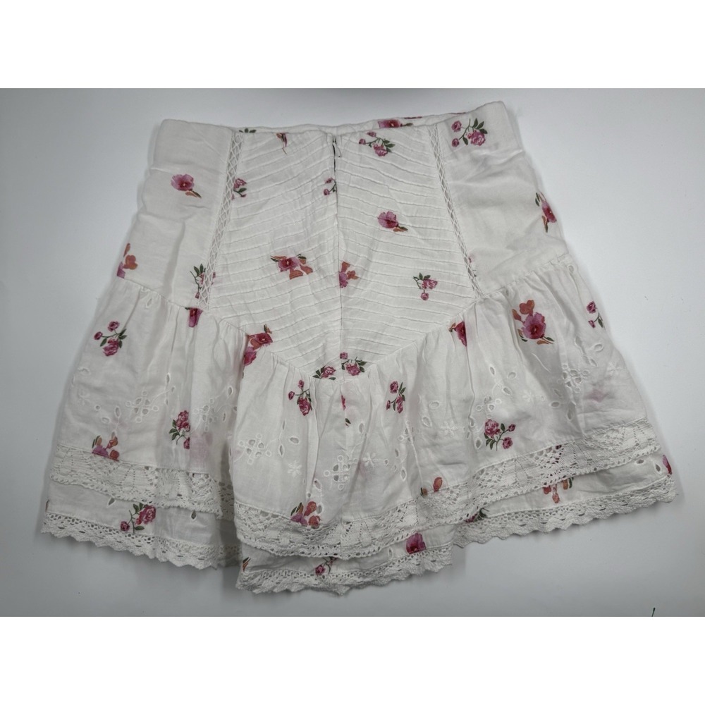 Zara Women's Floral Mini Skirt Size Small